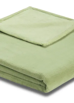 Koc z mikrofibry Biederlack - Soft & Cover - mint